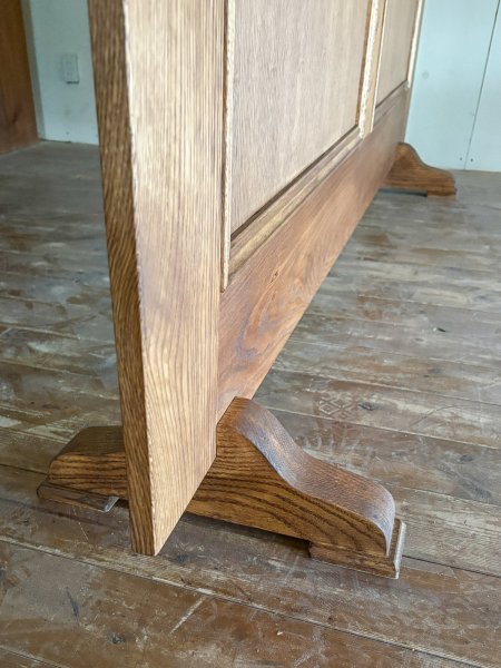 どっしりした足。