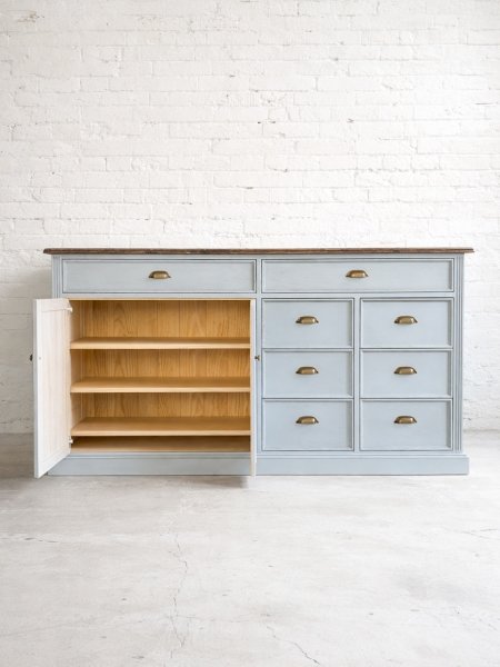 写真はW1800、D480、H950mm、サイズオーダー承ります。