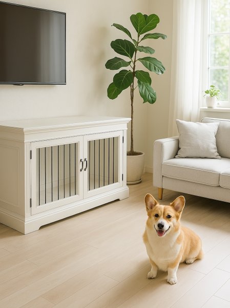 リビングに置いた室内用ドッグゲージのイメージ画像