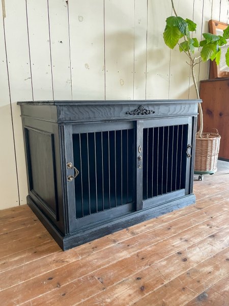 フクロウちゃん用のバードゲージ、ブラック塗り!