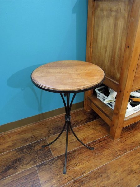 画像4: オーク丸テーブル天板　  (4)