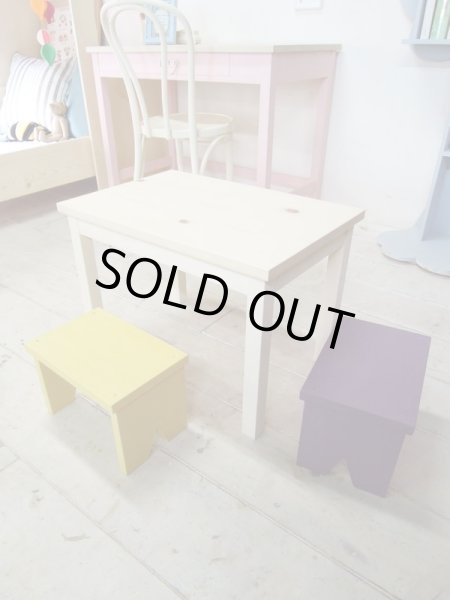 画像5: キッズスツール 〈子供用踏み台/ステップ〉 (5)