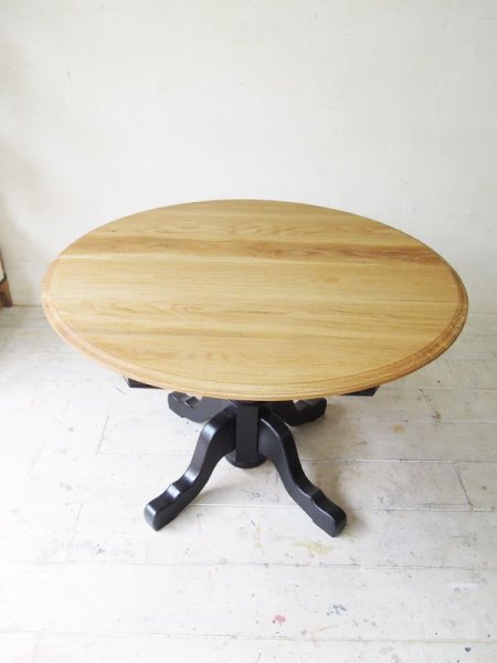 画像3: オークラウンドテーブル1100   (3)