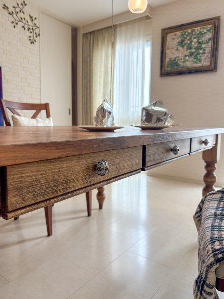 天板にはバイオマーブルカウンター天板を使用