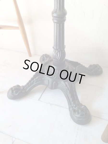 画像4: 2本鉄脚ダイニングテーブル   (4)