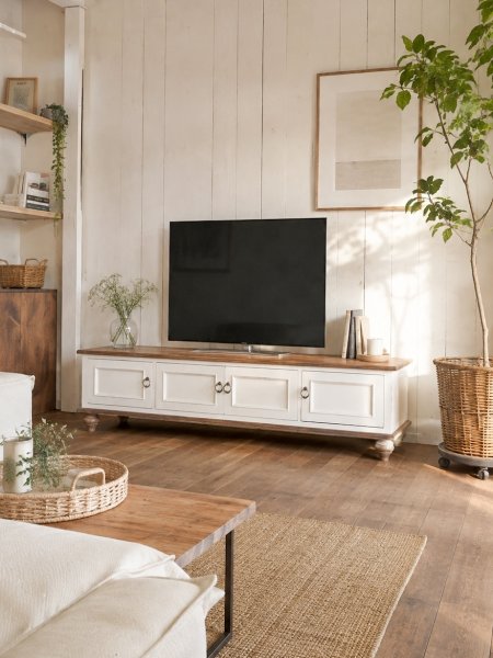 フレンチカントリーテイストのテレビボードをご紹介