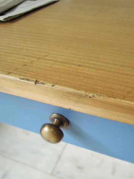 画像3: ワークテーブル ブルー   (3)