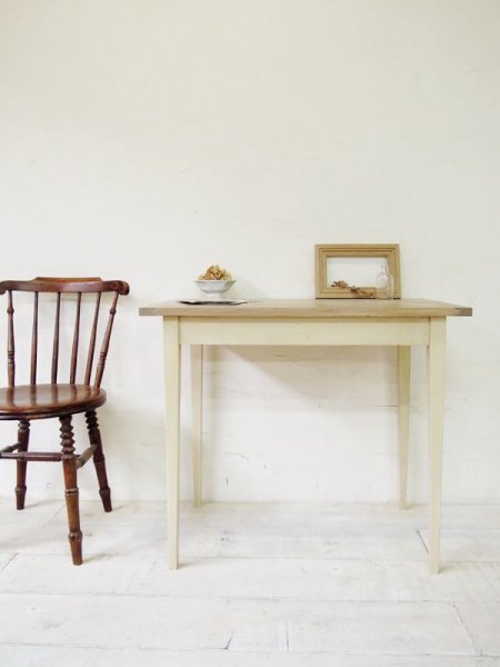 画像2: ワークテーブル ベージュ   (2)