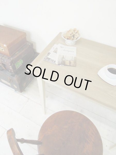 画像2: 在庫処分　ワークデスク　ベージュ　  (2)