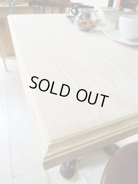 画像3: スクエアテーブル鉄脚   (3)