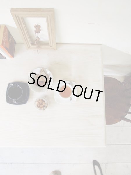 画像2: スクエアテーブル鉄脚   (2)