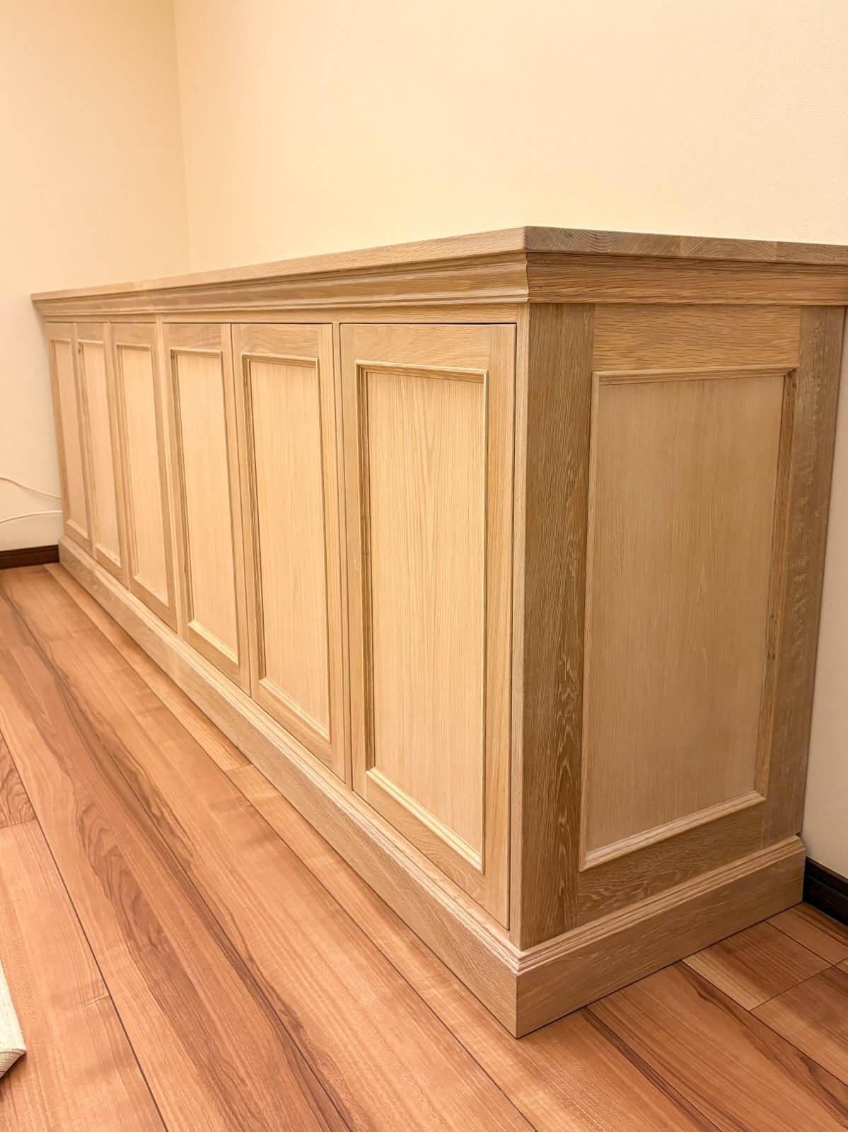 W2600mmオーク材アンティークサイドボード＆チェスト@大阪東京名古屋